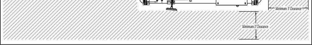 75 inch [9 mm] suction nozzle relief valve must be piped per ANSI / ASHRAE 15. 5 Minimum Clearances (see Figure 21): Allow a minimum of ft.