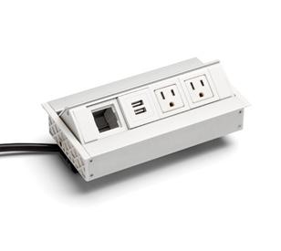 WHITE 104587 $99 BELKIN 6-OUTLET SURGE PROTECTOR, 2.