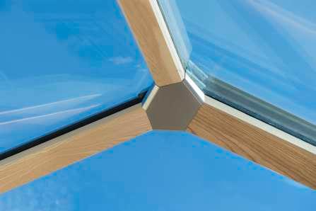 The Clearview rooflight is a fixed rooflight system providing maximum daylight with minimal framework.