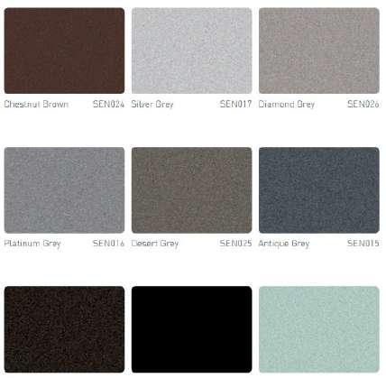 38 39 RAL COLOURS & FINISHES There is an extensive and varied range of colour and finish options available that provide inspiration for all types of properties.