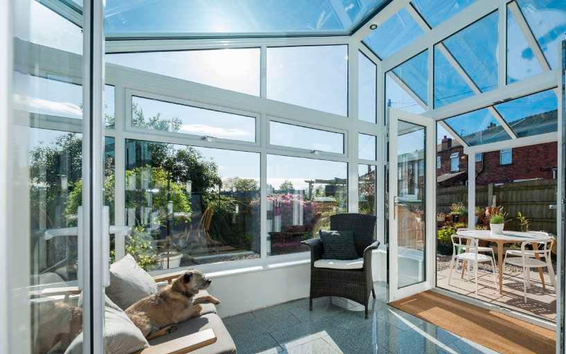 50 51 ROOF GLASS Our latest range of performance glass provide more options than ever before to create the perfect environment for any home, extension or conservatory.