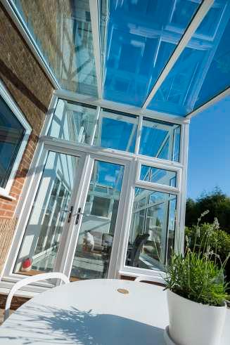consumer to get the most out of your conservatory or Orangery whatever the weather. This glass can save you money on energy bills too, proving a wise investment to any home.