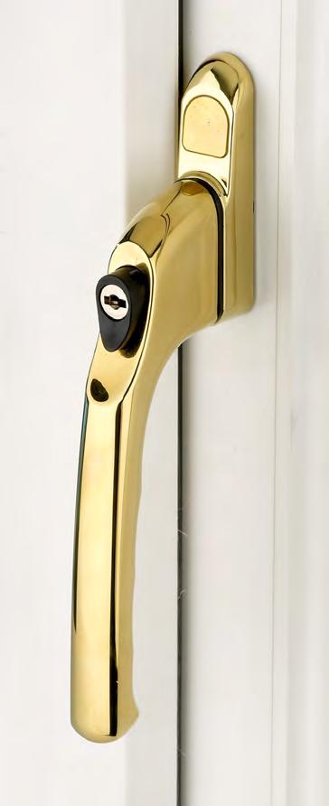 Hardware A perfectly suited window & door furniture collection Suited handles available in in-line and tilt & turn designs,