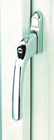 for ease of use Available in White, Black, Champagne Gold, Chrome, Satin Chrome, Flint Supplied with 1 key per handle as