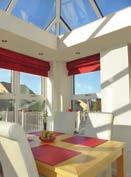 LivinRoom is a variable depth insulated perimeter ceiling, giving you an orangery