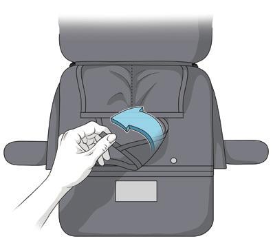 Open the magnetic flaps. Figure 42 4.
