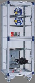 Equipped with an N²-Set, the series can be used to store any stock commonly used in laboratories or electronics in