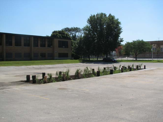 Calumet Bioswale Constructed in 2007 with USEPA funding Monitored from Oct.