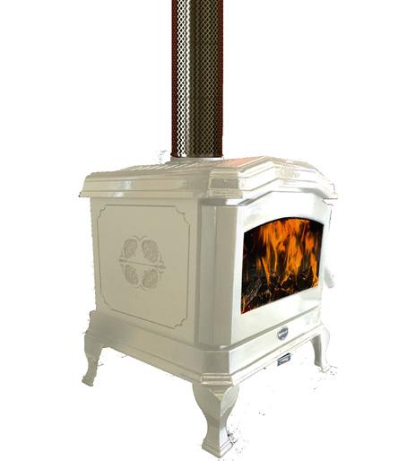 The clean burning technology gives the flexibility to regulate your comfort level by adjusting the flame pattern and burn time of the fire.