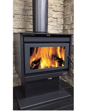 The ceramic glass shall remain clean throughout the life of the fire by an advanced airwash system designed within the firebox.
