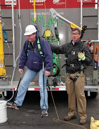 Service Highlight: On-Site Training Honeywell Safety Products Road Show Our mobile showroom and fall protection training trailers allow our fall protection experts to conduct on-site demos and