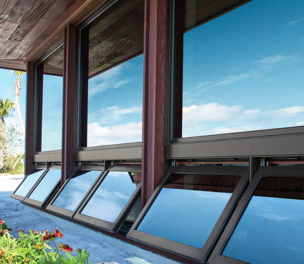 SIMPLE & SCENIC AWNING WINDOWS Every remodel or replacement project can benefit from the simplicity of high-quality performance.