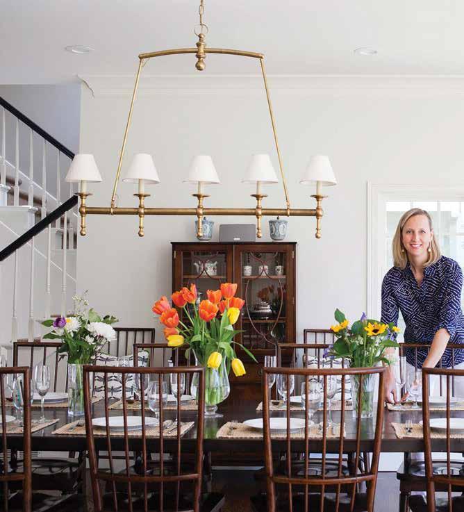 CLASSIC CHARM written by MARGARETT WATERBURY photography by LIDIA FLANIGAN DANA GISH AND HER HUSBAND HAVE LIVED ALL OVER, from Southern California and Wyoming to Chicago, even spending time living
