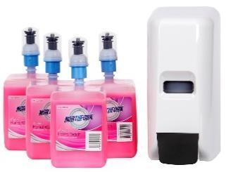 Hand & Personal Care Hand Wash Dispensers & Hand Washes 0.4mL Starter Packs 635019226 Starter Pack Liquid Hand Wash 1L/0.