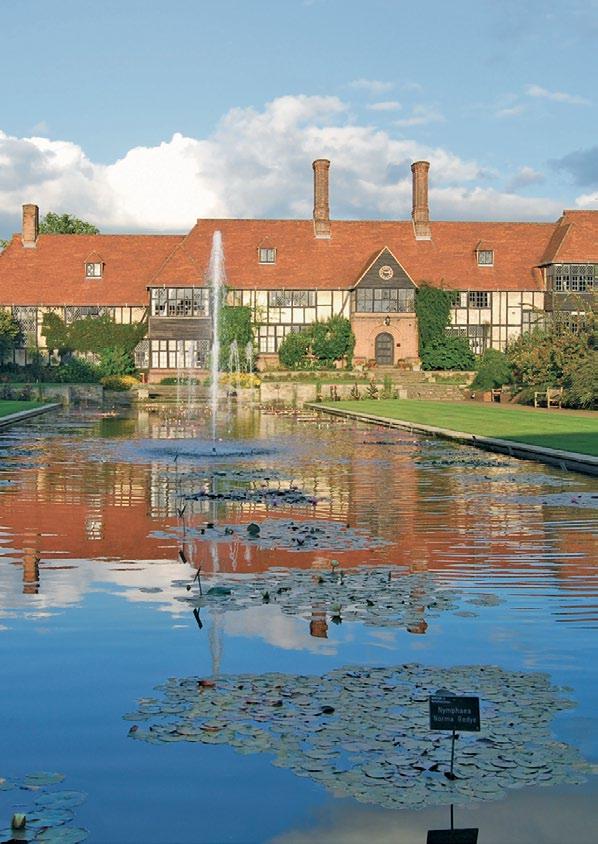 Case Study - Waterscape Solutions The stunning RHS Garden Wisley formal lily ponds, re-lined by Kingcombe Aquacare using Firestone