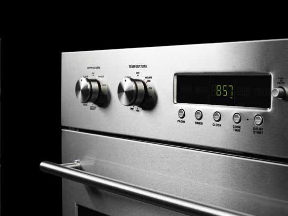 Monogram European-style appliances reflect this aesthetic with an integrated, streamlined look that