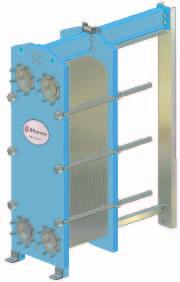 UltraHeat Features and Benefits How the UltraHeat works The UltraHeat plate heat exchanger is an assembly of thin metal heat transfer plates with mechanically formed corrugations that distribute