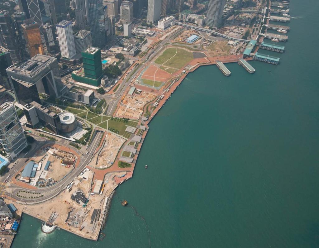 New Central Harbourfront HKL s ESB HKL s UPH HSBC s