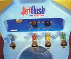 UNDERSTANDING JETFLUSH 4 CONTROLS The splash proof mains on/off switch is located on the hand grip immediately behind the