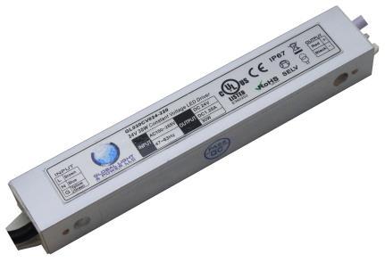 POWER SUPPLY DETAILS PRODUCT FEATURES Model Life Span Input Voltage Output Voltage Output Current Power Rating Protection GL030CV024-220 50,000 hours 220~240VAC 50/60Hz Constant 24VDC 1.