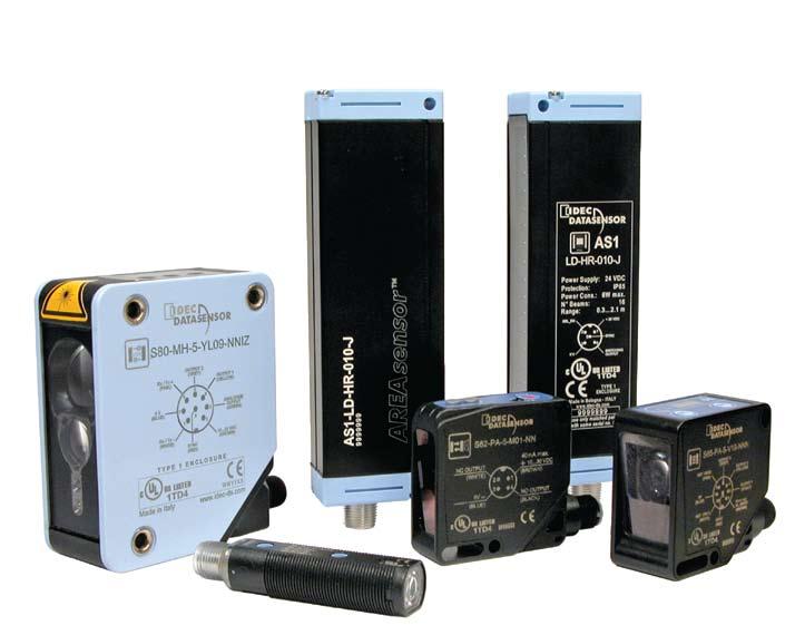 A complete line of sensors Helping make sense of the world around us IDEC Corporation, a leader in automation and control devices for over sixty years, has recently expanded its existing sensor line