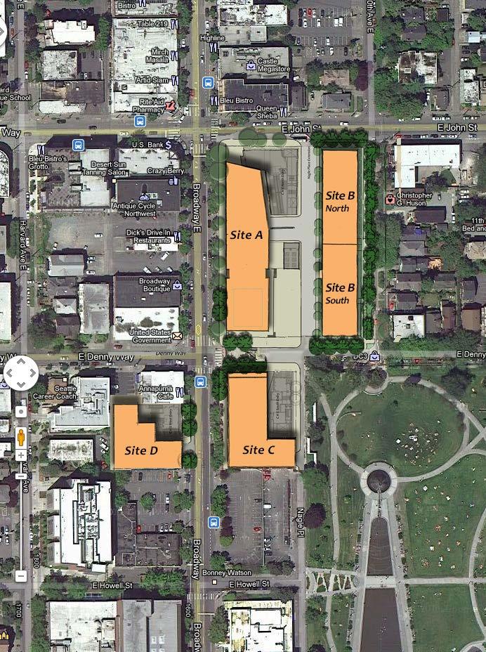 Redevelopment at the Capitol Hill Station TOD sites will follow construction of the below and above grade Link Light Rail s transit facilities, which include station entrances that are independent