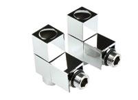 76 round deck mounting pillars for use with bath shower mixers