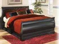 colored metal hardware Twin and full beds also available (see youth section) Beds available: King Sleigh Bed (76/78/97) King Sleigh HB