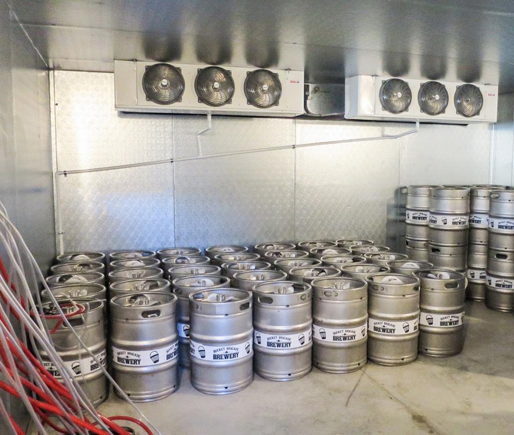 Brewery walk-in coolers with custom displays are the perfect option for showcasing the