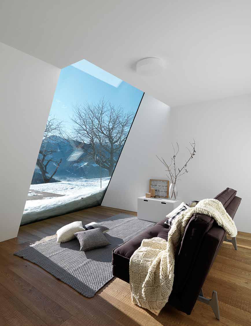 ROOM WITH A VIEW A striking new mountain home on the site of a 400-year-old farmhouse proves that embracing the future need not mean