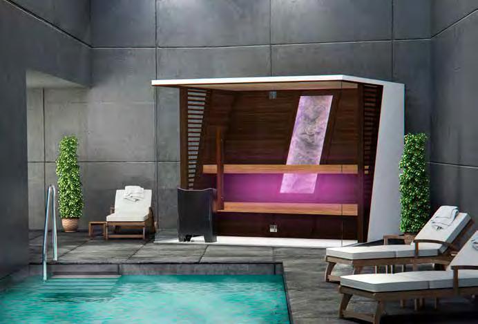 SAUNA Design room Sensation Sensation As the name Sensation suggests, here at Tylö we see the essential element water as so much more than merely an everyday necessity.