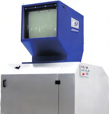 ZERMA THE HOME OF Shredders // Granulators // Pulverizers // Attachments GSL // GSE // GSC // GSH // GSP // ZHM GSC COMPACT SOUNDPROOFED GRANULATOR Rotor and stator knives are pre-set outside the