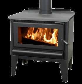 efficient burning Leg option or Pedestal with Easy Clean ash pan option available Optional 2 speed Fan 9 hour Burn time Optional water booster available, Clean air approved (2.