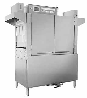 , Cleaning, and Maintenance Manual PRO Series Standard Rack Conveyor Dishwashers Models 44 PRO 70FF PRO HD 80HD PRO 66 PRO 44 PRO LISTED www.championindustries.com Issue Date: 8.1.