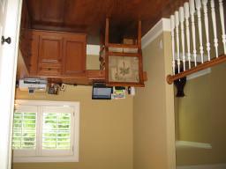 Area Built in cabinets Ample