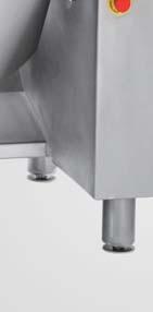 frame constructed of 304 stainless steel Steam jacketed heating up to 273 F by use of INCOLOY