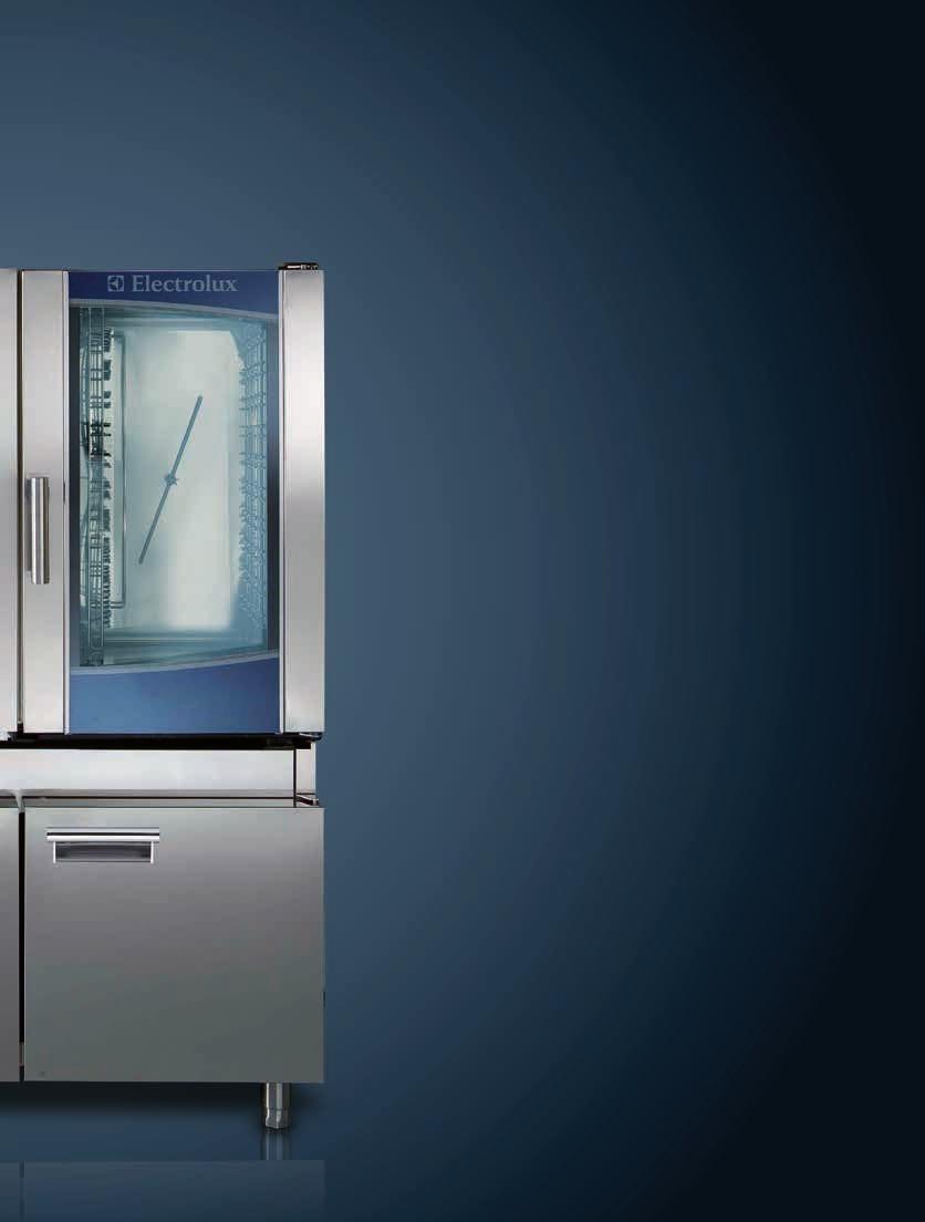 air-o-steam Touchline This system guarantees uniform heat distribution and constant temperature in the cooking chamber, due to the revolutionary bi-functional