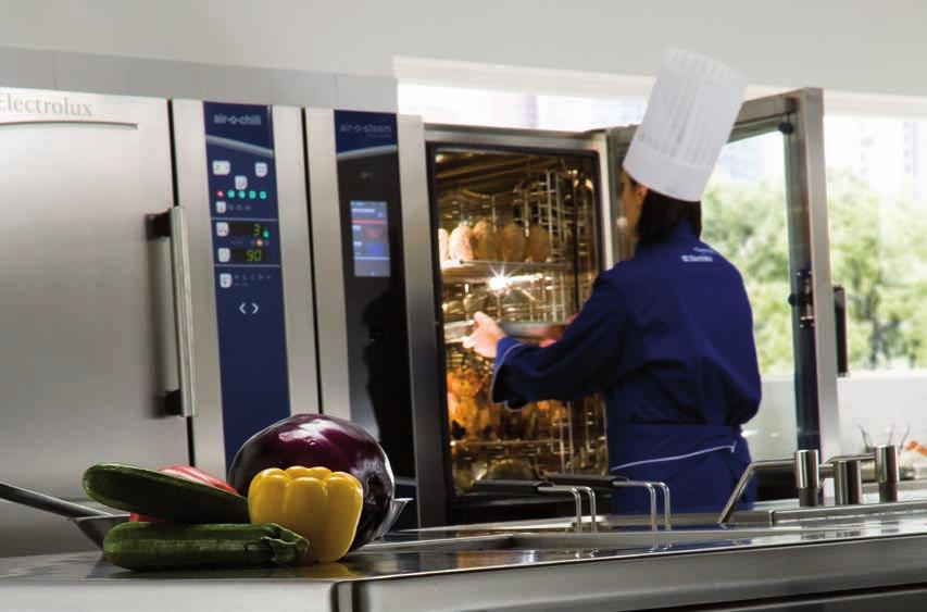 Electrolux Professional Cook and chill the integrated solution Express your talent in total freedom, this is the great opportunity of air-o-system.