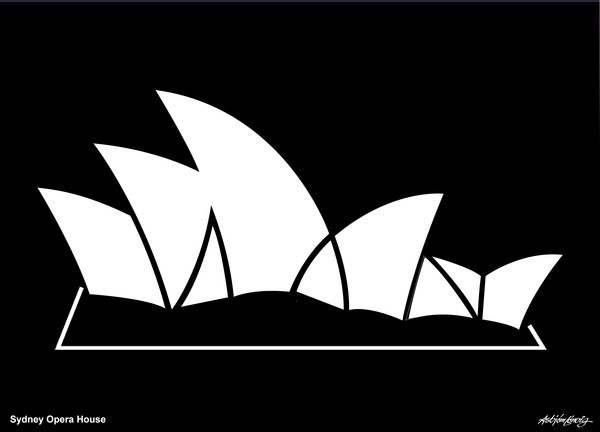 Opera House in Sydney It took Jørn utzon three years to develop the tiles that cover the shells of his Opera House in Sydney, and to make their interaction with the ever-changing daylight match his