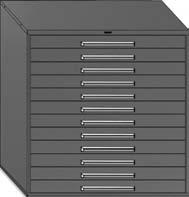Capacity per drawer) 4460H (18) 3 h H Type Order #4460 for unit 4461H (12) 4.