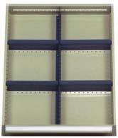 Capacity per drawer) 30 Wide 400 pound capacity drawers Optional unit locking