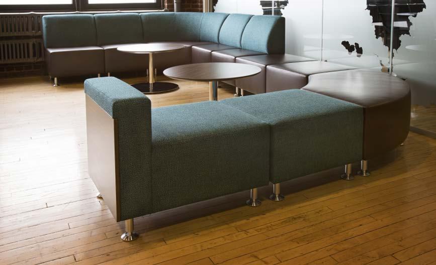 your current desk. Let your imagination fly with Infiniti modular seating.