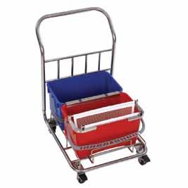 All systems are fully autoclavable Larger stainless steel carts have removable handles for easy storage and autoclaving 2622 2620 2720 Plastic double