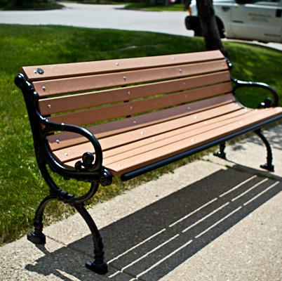 Total Cost = $2,500 Bench Installation - $2,500 A bench allows those who have