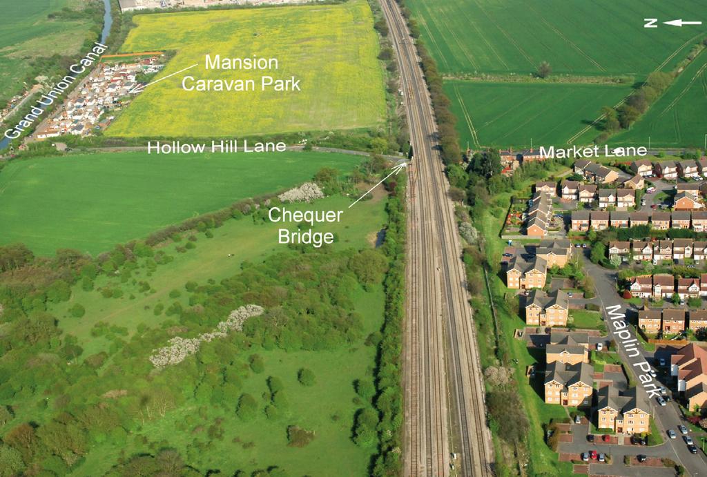 Route Window W15: Dog Kennel Bridge The proposed road alignment and changes to bridge construction at Chequer Bridge do not change the significant impacts or proposed mitigation as set out in the