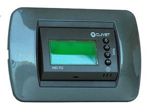 HIDTI2X - HID-TI2 flush-mounted electronic room control The built-in room control HID-TI2 allows direct link with the regulation module Clivet Talk Terminal Space (CTS) and to manage one or more