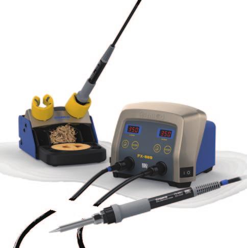 superior cost permance. L type (Large type) soldering iron FX-8805 is added to the lineup.
