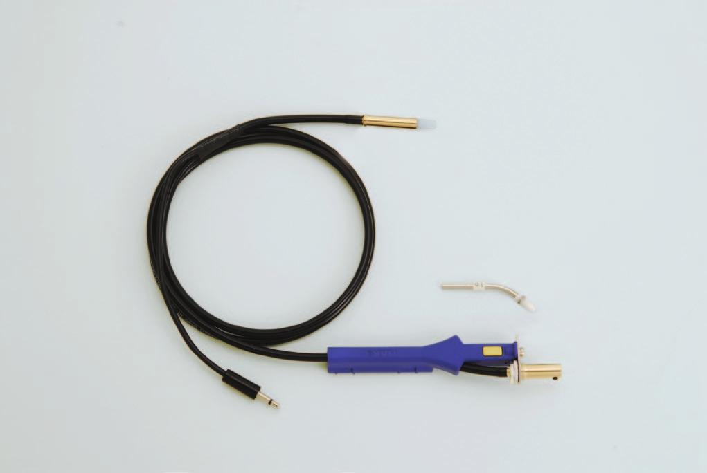example or or Soldering with a feeder pen Soldering iron * Compatible with all soldering irons HAKKO 373