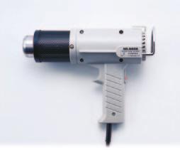 Glue Gun / Heating Gun Heating Gun No. 880B 880 W Ideal heat shrinking of shrink films with low heat resistance. Optional nozzle makes local heating work possible. No. 881 00 W General-purpose type: The range of applications can be expanded by using a variety of optional nozzles.