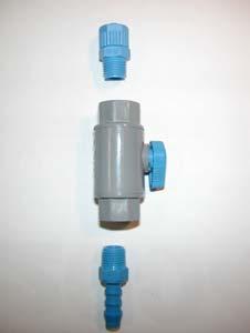 INSTALLATION TANK OUTLET TUBING Locate the Tank Outlet Valve,